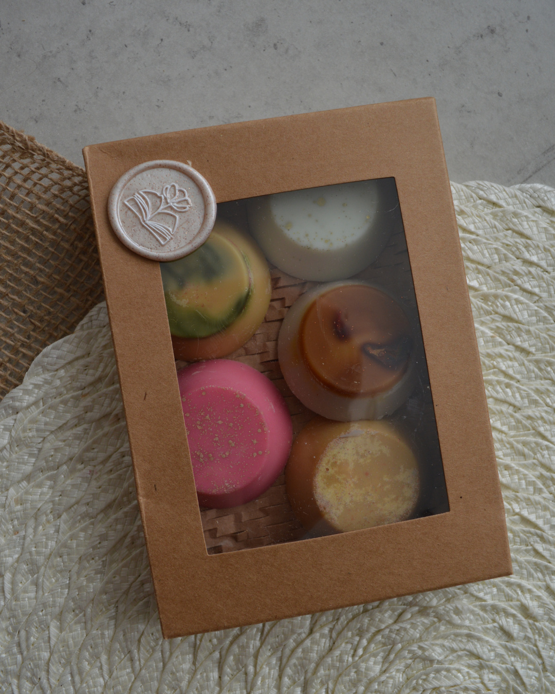 Coffret découverte fondants parfumés.