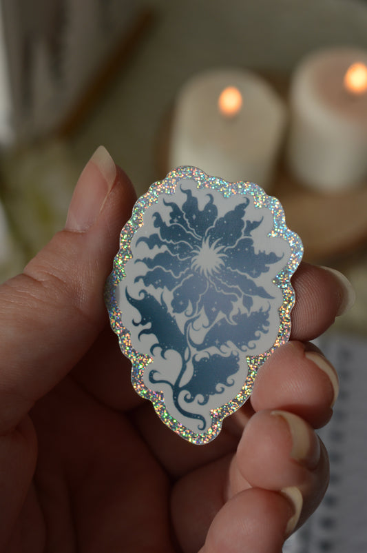 Sticker fleur de givre Starlight & Frost