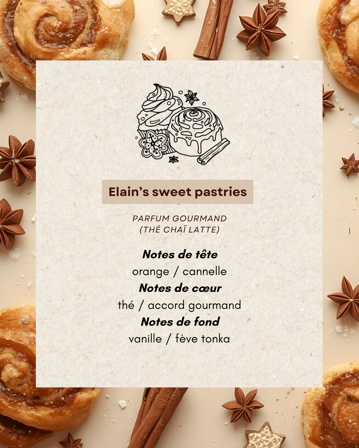 Fondant parfumé Elain's Sweet Pastries