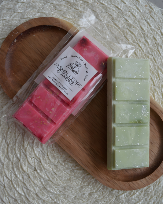 Tablette fondante parfumée.