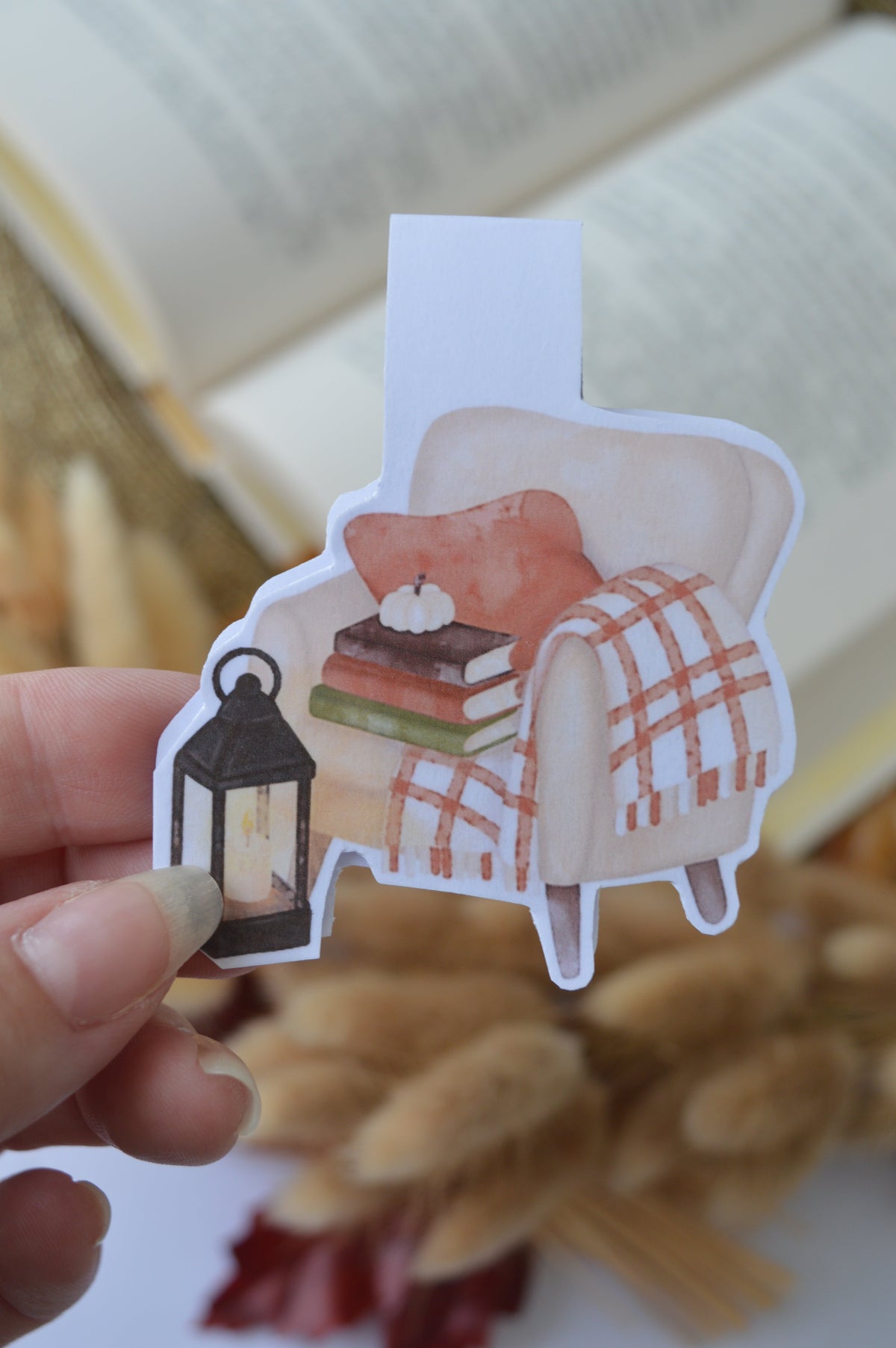 Marque-pages magnétique Autumn Cozy