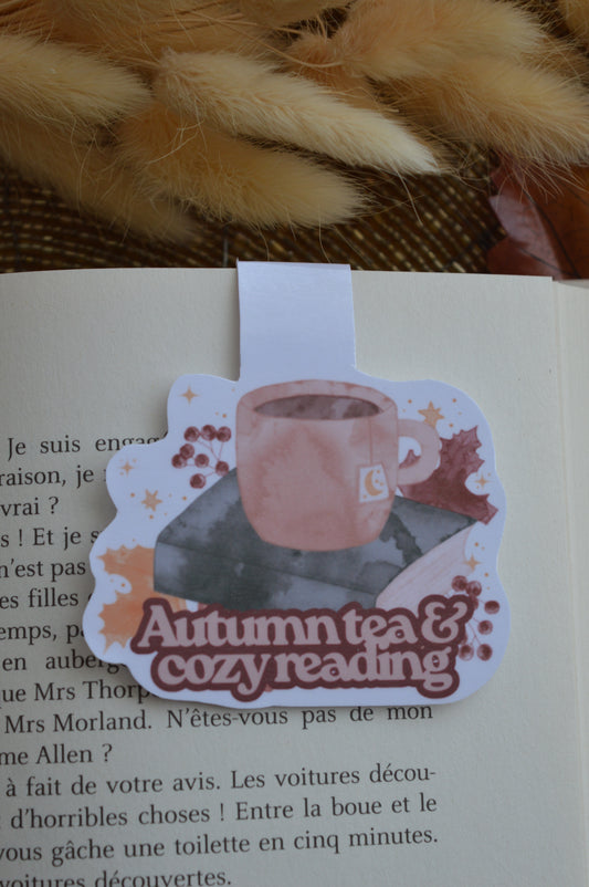 Marque-pages magnetique Cozy Reading