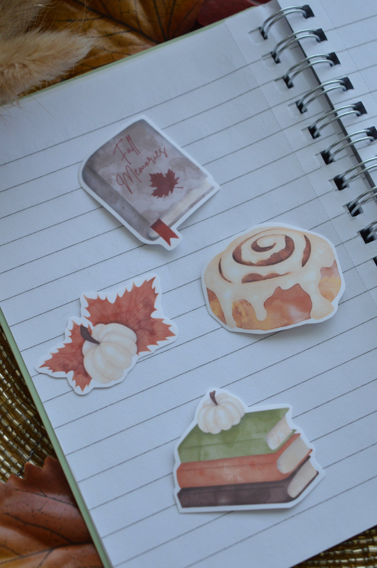 Pack 9 stickers Autumn Cozy