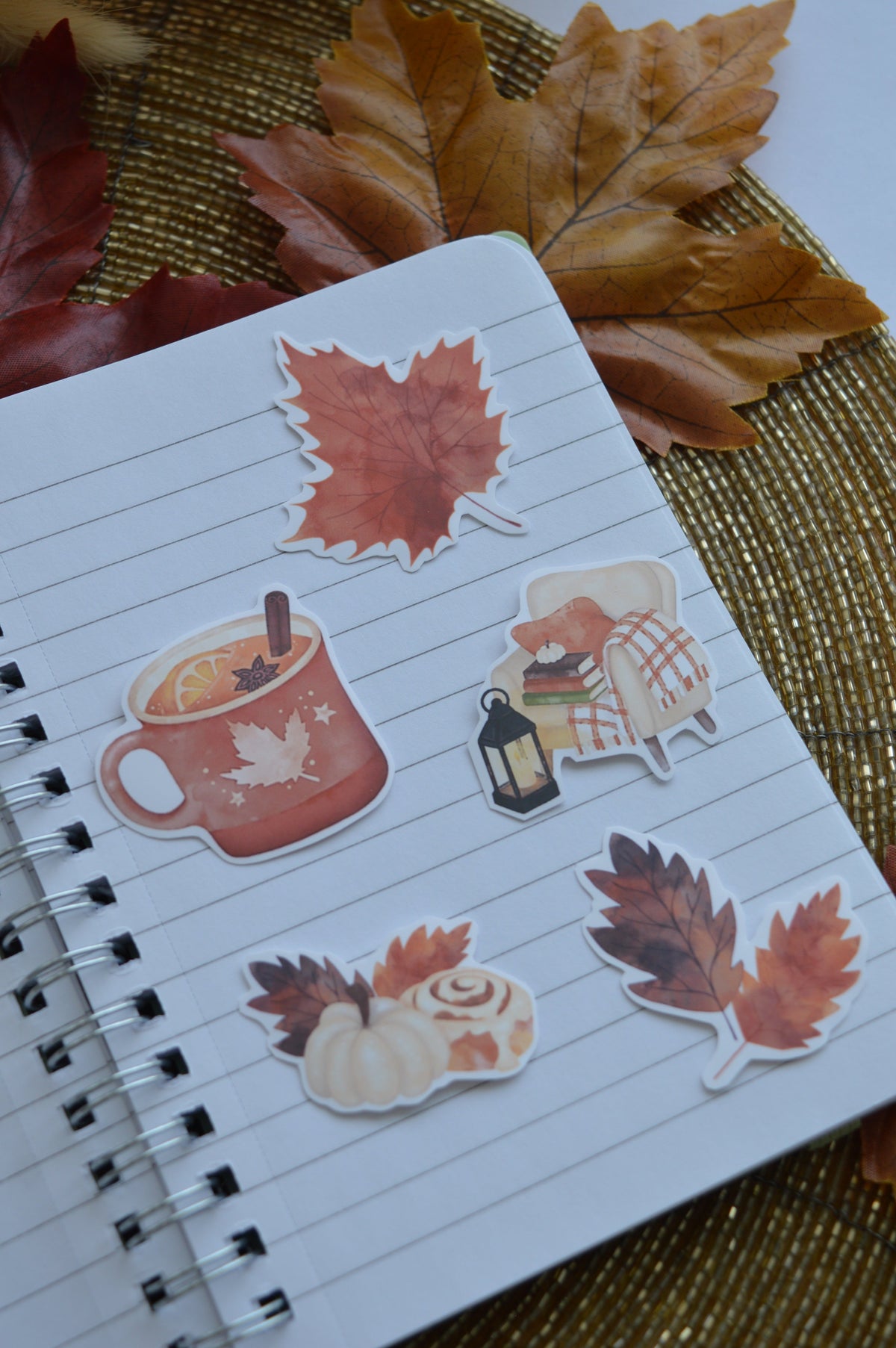 Pack 9 stickers Autumn Cozy