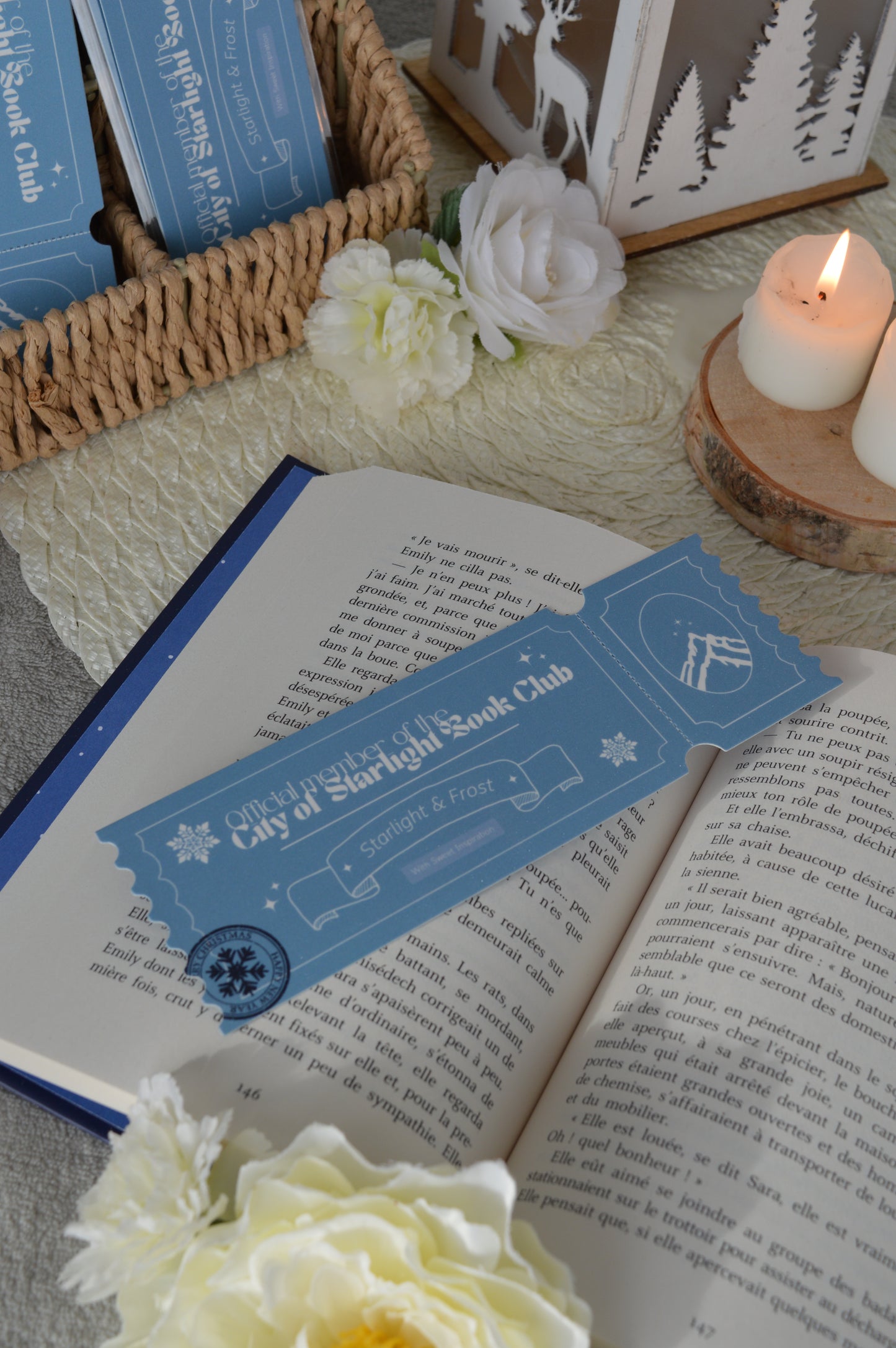 Marque-pages City of Starlight Book Club