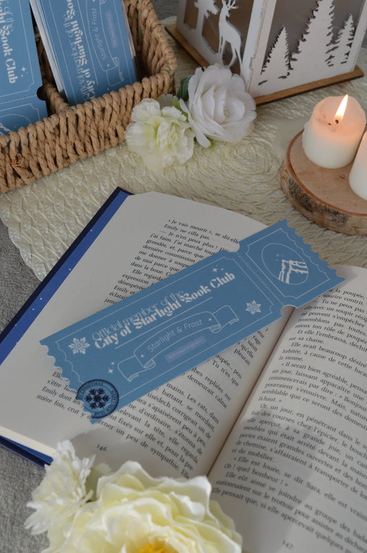 Marque-pages City of Starlight Book Club