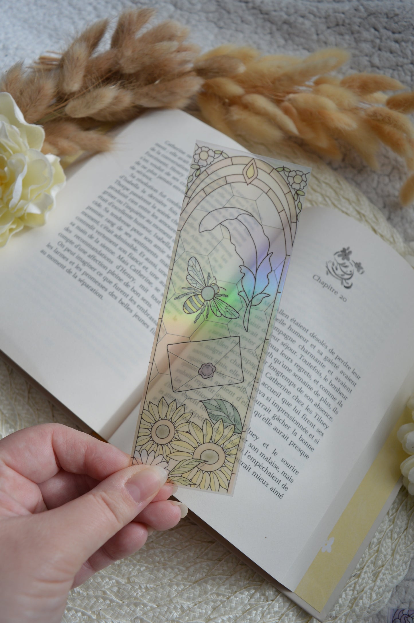 Marque-pages vitrail Penelope