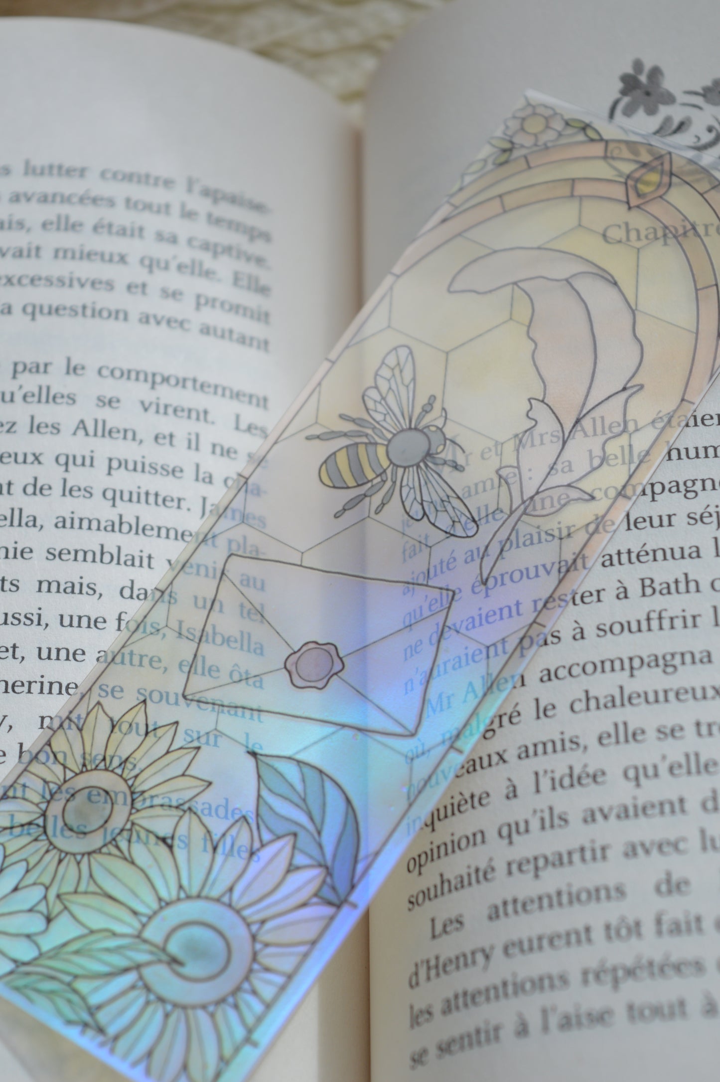 Marque-pages vitrail Penelope