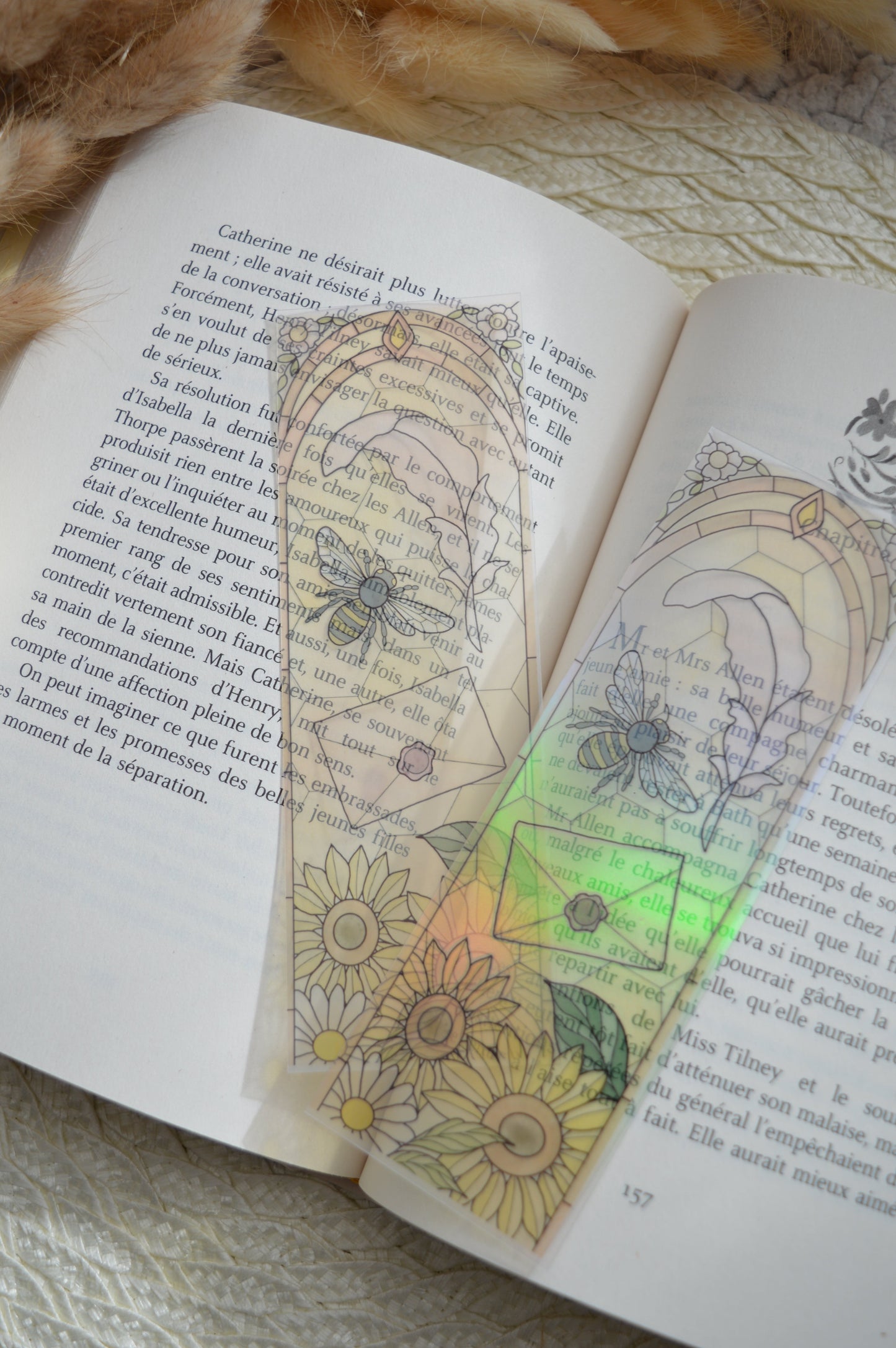 Marque-pages vitrail Penelope