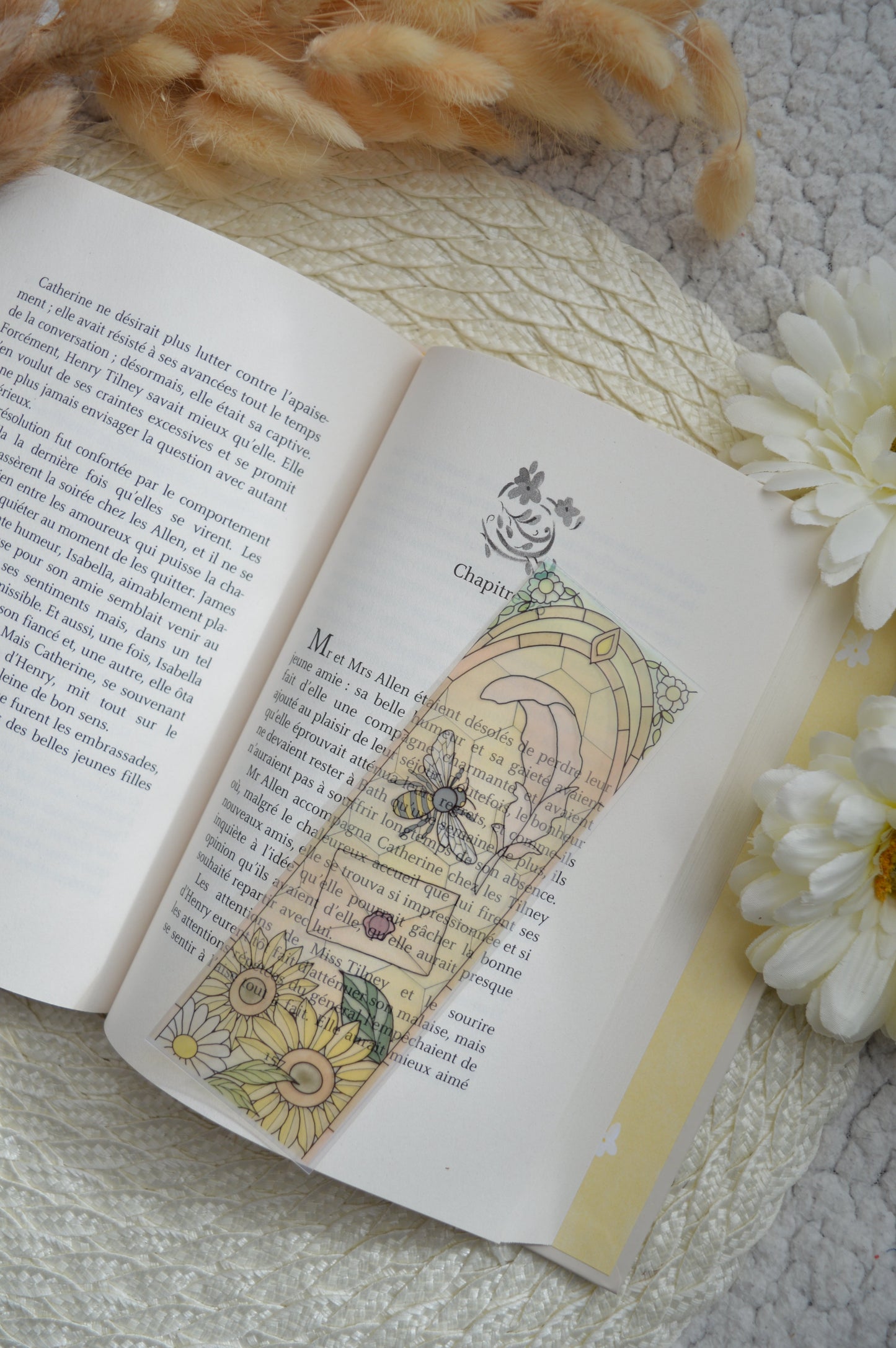 Marque-pages vitrail Penelope