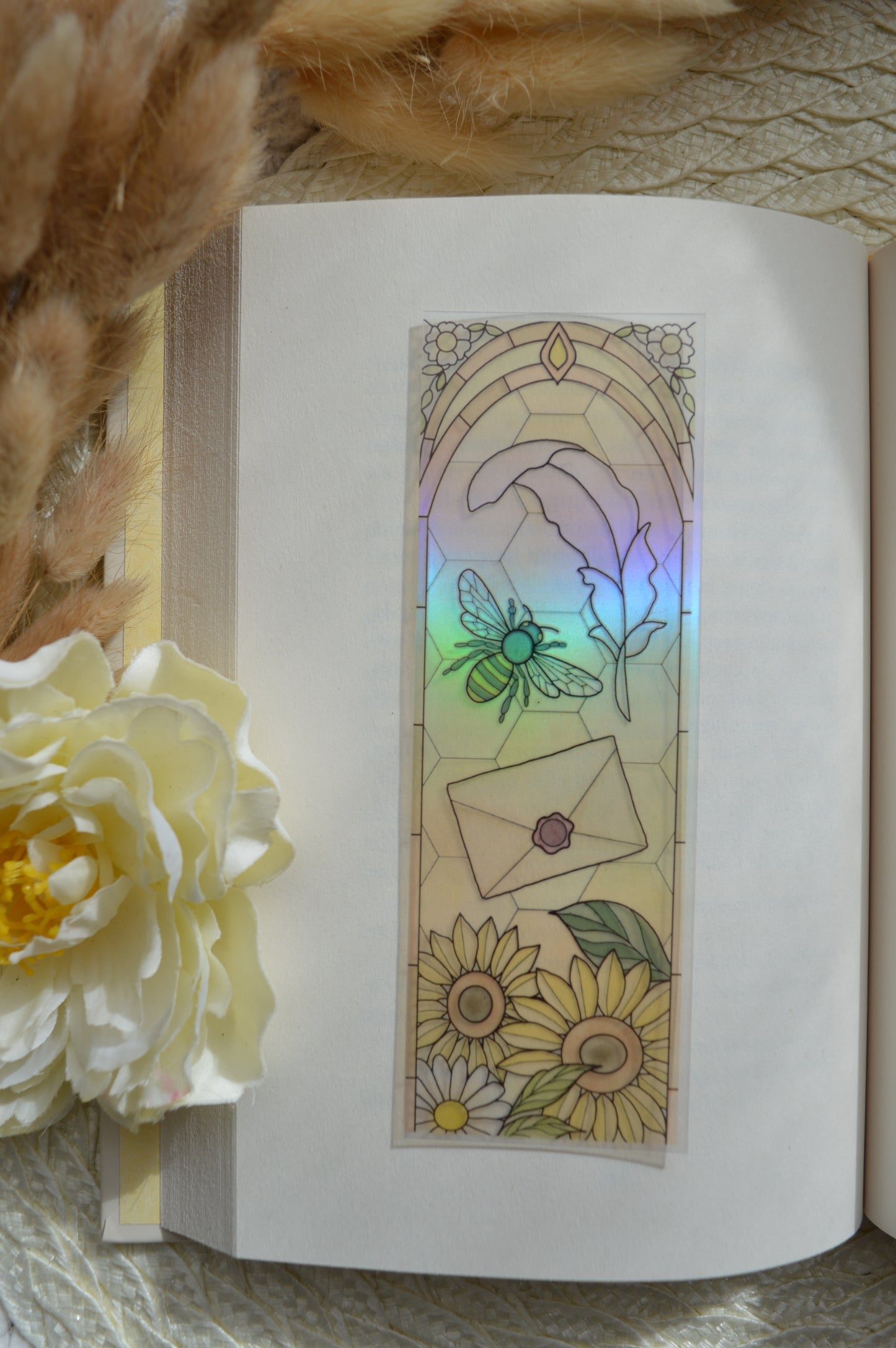 Marque-pages vitrail Penelope